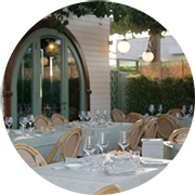 Foto des Restaurantbereiches der Enoteca Osteria del Mare